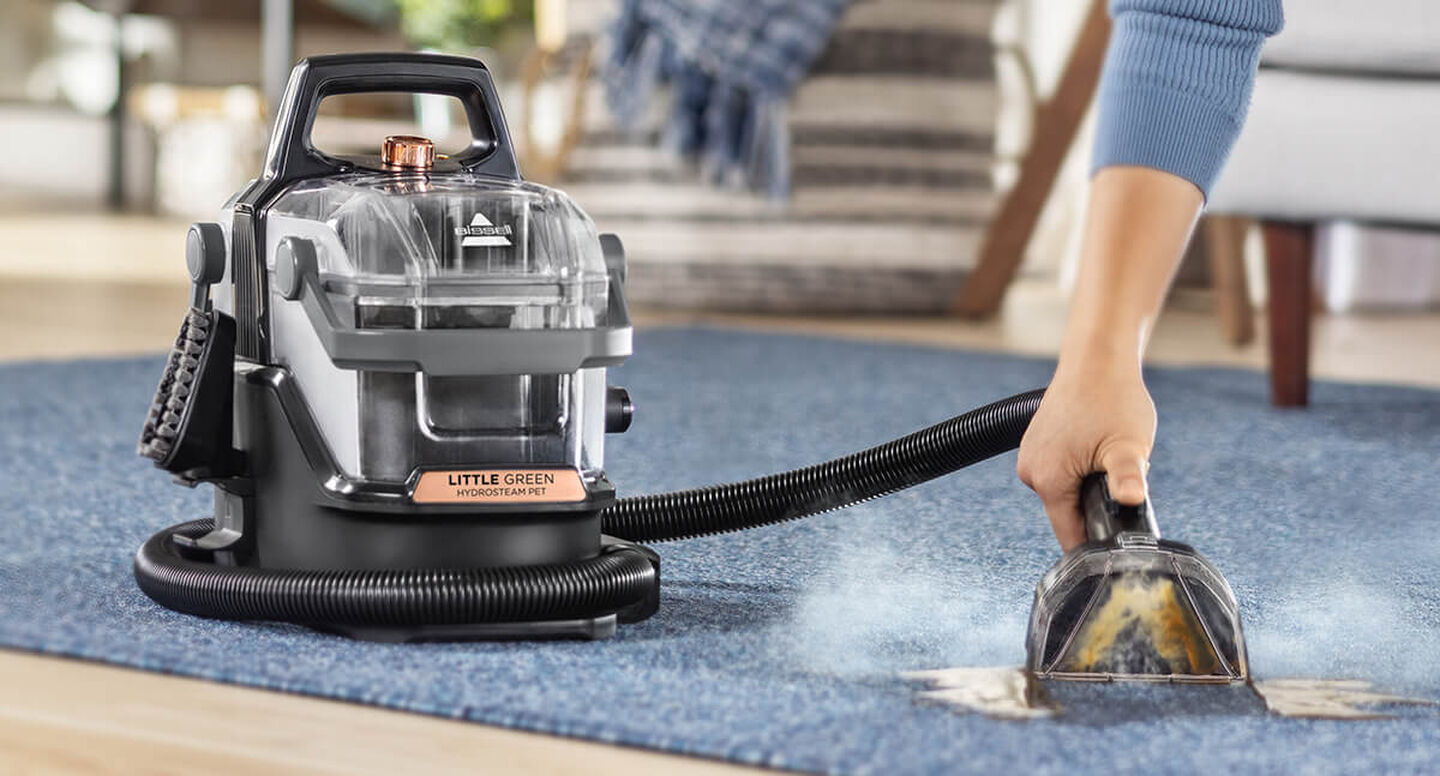 BISSELL Revolution HydroSteam Carpet Cleaner - Black (3428) for sale online