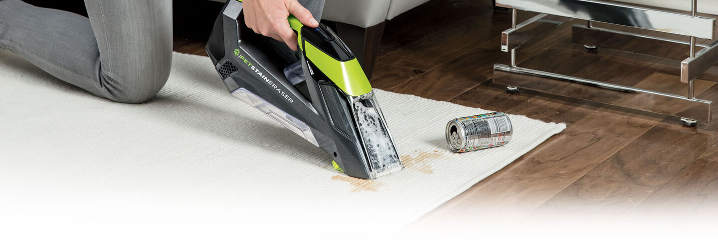 Pet Stain Eraser™ Cordless Portable Carpet Cleaner