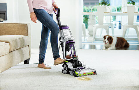 Upright Heat Steam Carpet Cleaner Shampooer Home Powerful Deep Clean Pet Bissell