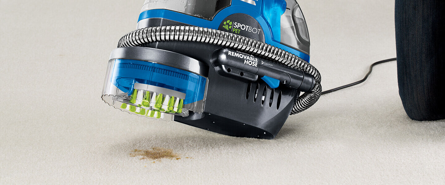 SpotBot® Line of Portable Carpet Cleaners BISSELL®