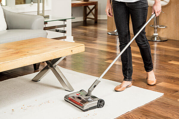 BISSELL Supreme Sweep Compact  Rechargeable Floor Sweeper  Up To 45 