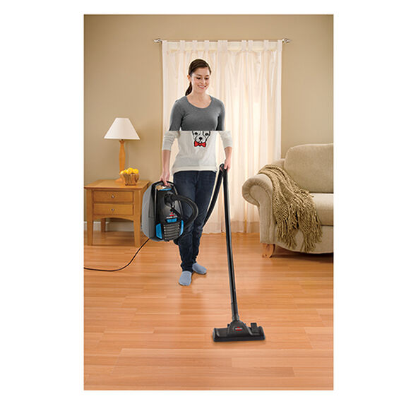 Powerforce Bagged Canister Vacuum Bissell But can it pass our tests? powerforce bagged canister vacuum