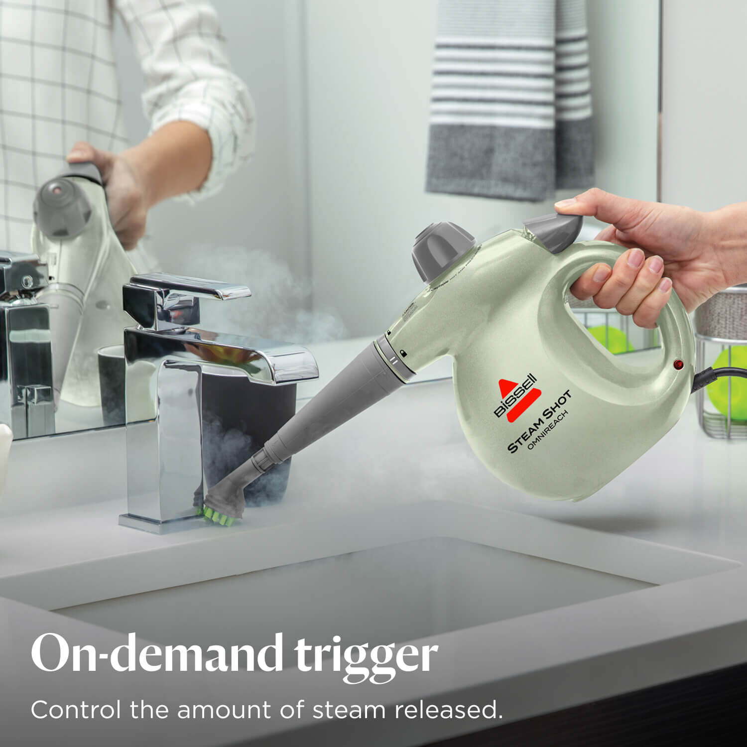 Steam Shot™ OmniReach™ Handheld Steam Cleaner & Sanitizer
