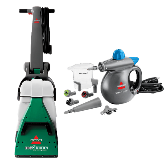 Big Green® Machine plus FREE Steam Shot™ Exclusive Bundle | BISSELL®