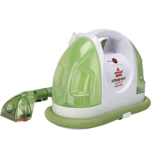 バスヒーター ホワイト・グリーン Little Green ProHeat® Portable Carpet Cleaner 50Y6A | BISSELL®