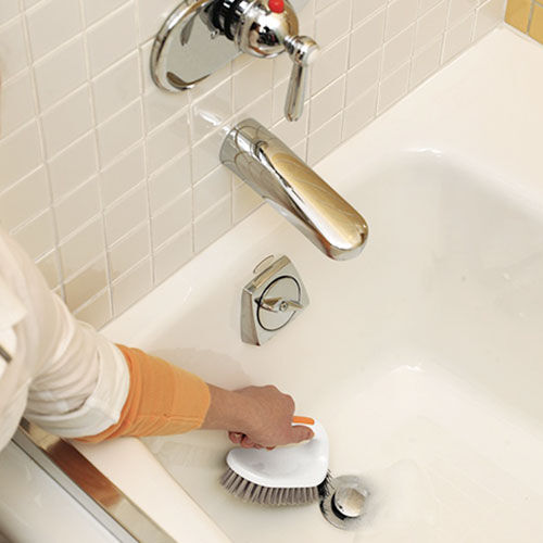 1758 Bissell Smart Details Heavy Duty Household Ktichen Bathroom Scrub Brush 