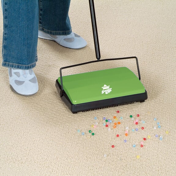 Sweep Up Carpet Floor Sweeper Black Bis 2101k