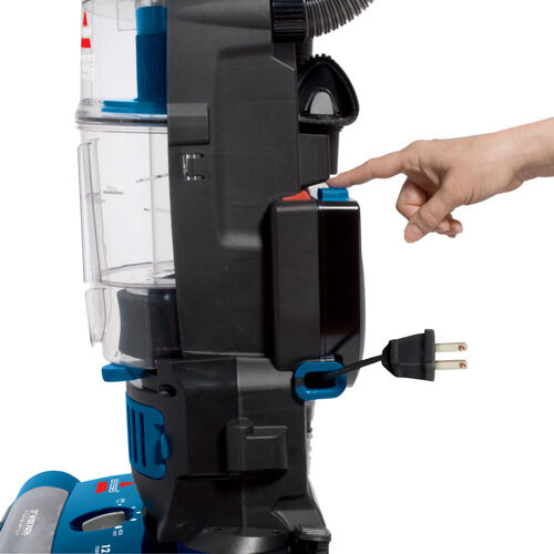 PowerGroom Helix Rewind Upright Vacuum 