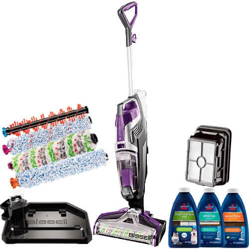 BISSELL Crosswave Pet Pro All in One Wet Dry Vacuum Cleaner and Mop for Hard floors and Area Rugs 2306A