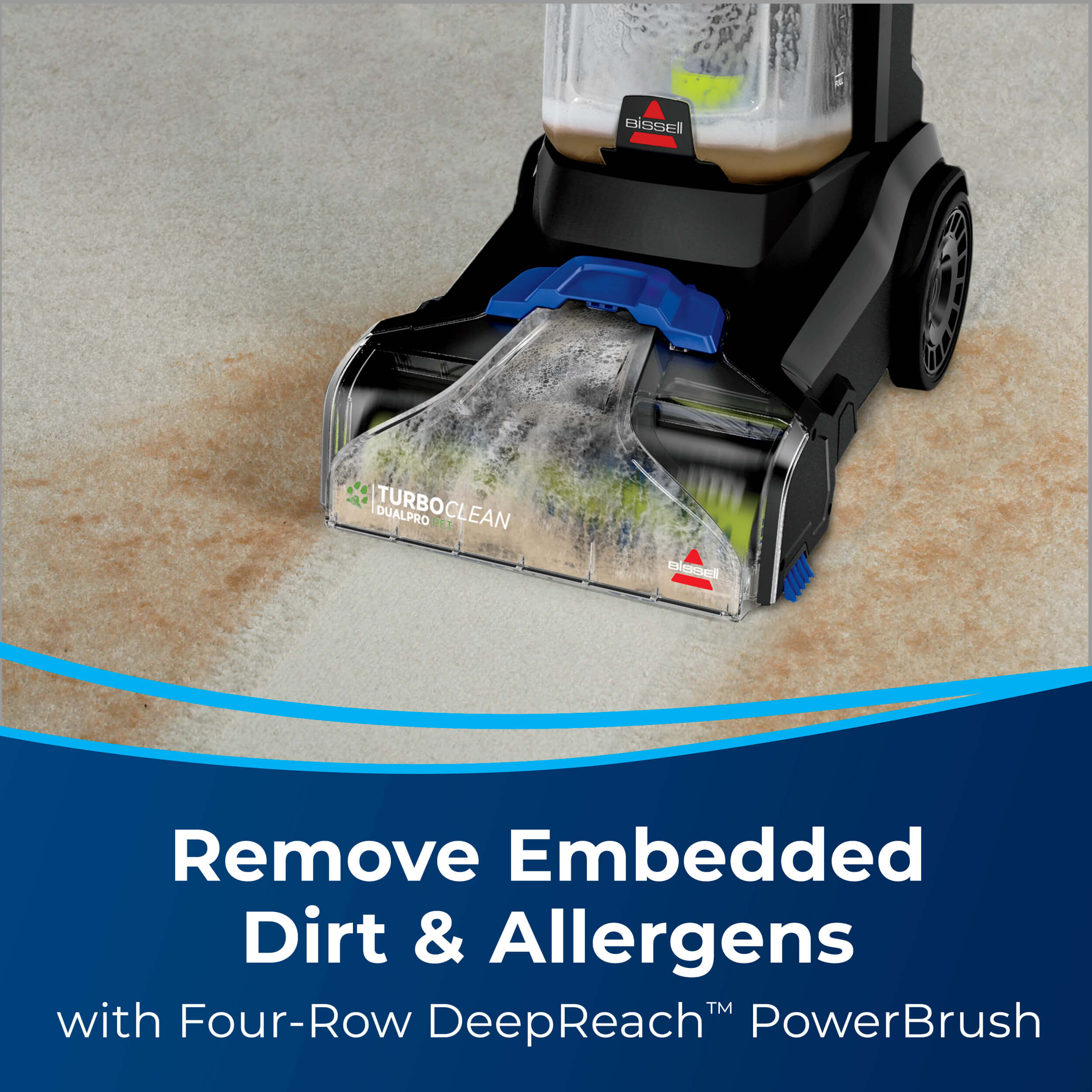 TurboClean™ DualPro Pet 3067 | BISSELL 