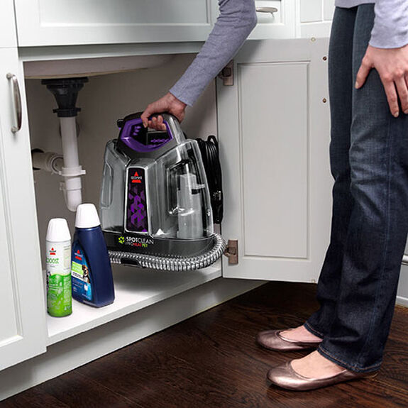 Clean carpets, couches, more w/ Bissell's SpotClean ProHeat: $50 (Refurb,  Orig. $100)