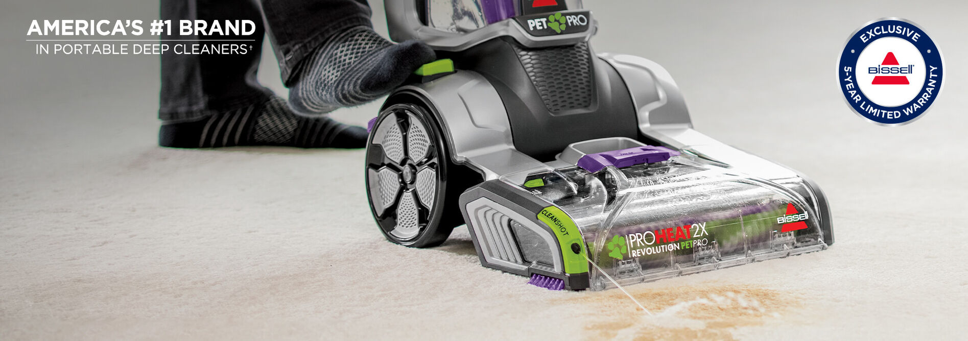 ProHeat 2X® Revolution® Pet Pro Plus 3588F BISSELL®
