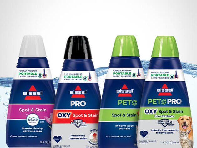 Bissell Pet Pro Oxy Spot & Stain Formula for Portable Carpet Cleaners 32 oz 2034