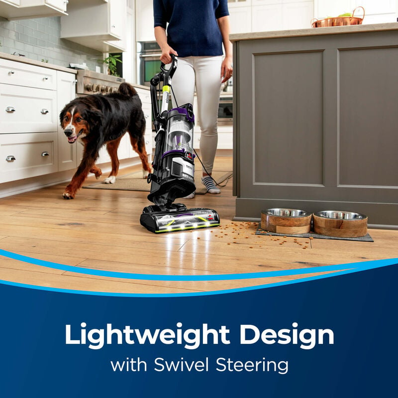 How do you use the Bissell Powerlifter Swivel Pet Vacuum Cleaner?