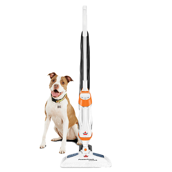 PowerFresh® Pet Lift-Off® 2-in-1 Scrubbing & Sanitizing Steam Mop