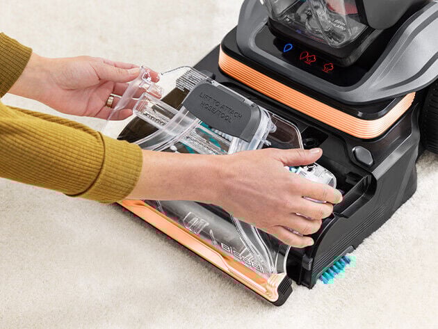 Revolution HydroSteam One Piece EZ Clean Brush Roll Cover Revolution HydroSteam Removing Brush Roll Cover