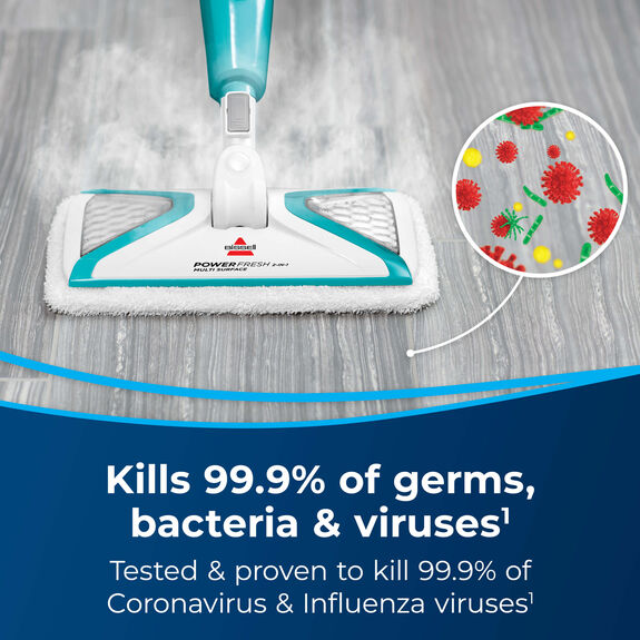 PowerFresh® 2IN1 Multi Surface Sanitizing Steam Mop 2814 BISSELL Steam
