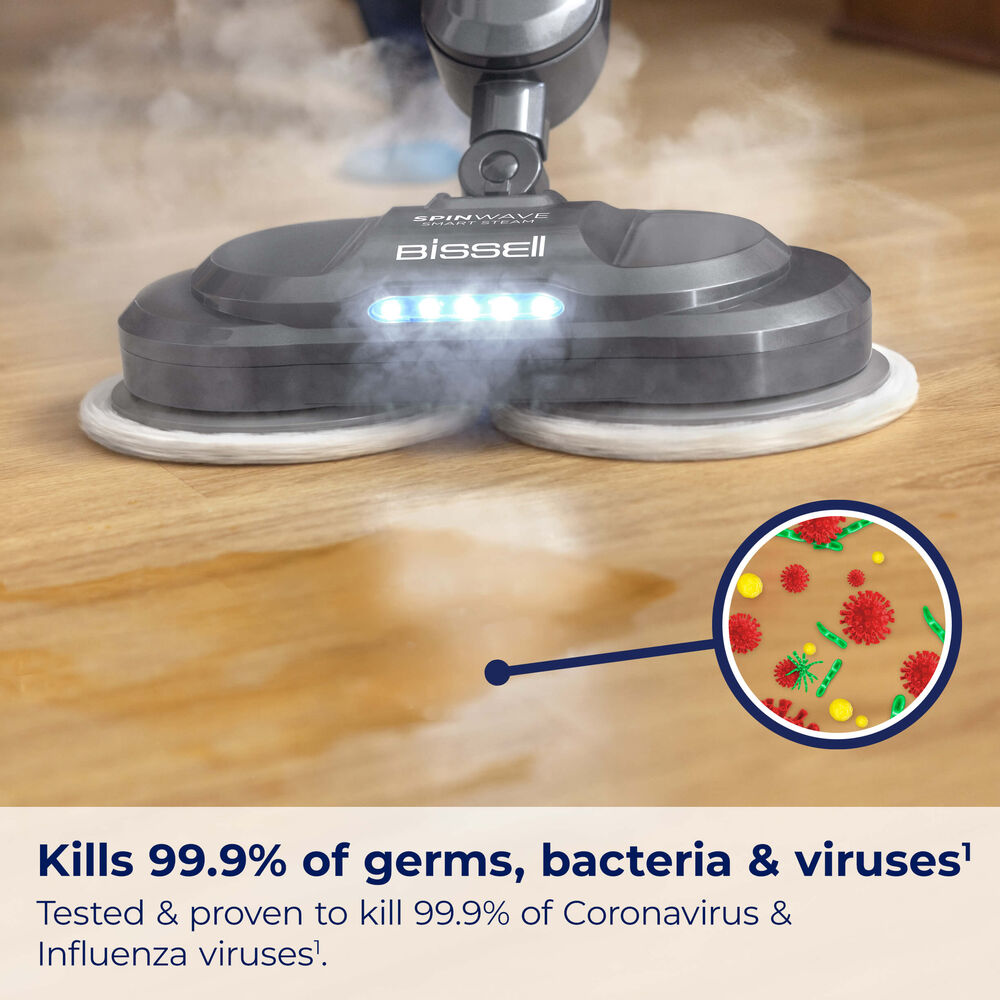 SpinWave® SmartSteam™ 3897A BISSELL® Steam Cleaners