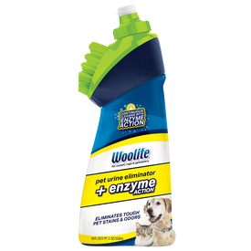 (2-Pack) Woolite CARPET UPHOLSTERY Foam Cleaner Odor Stain Remover with  Brush