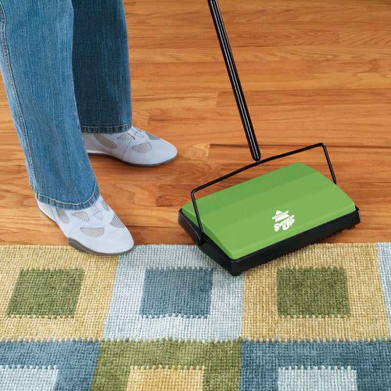 Sweep Up™ Carpet & Floor Sweeper Green 2101K