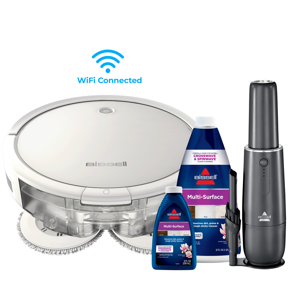 SpinWave® Robot Bundle Including Hand Vac 2859Z | BISSELL