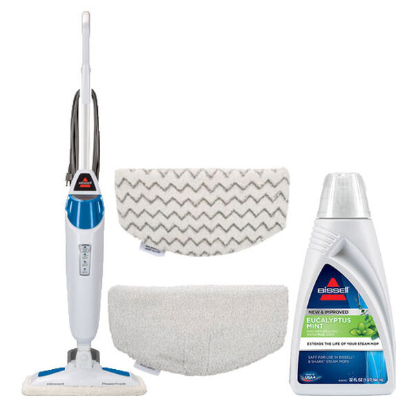 PowerFresh® Plus Mop Pads & Eucalyptus Mint Water Bundle