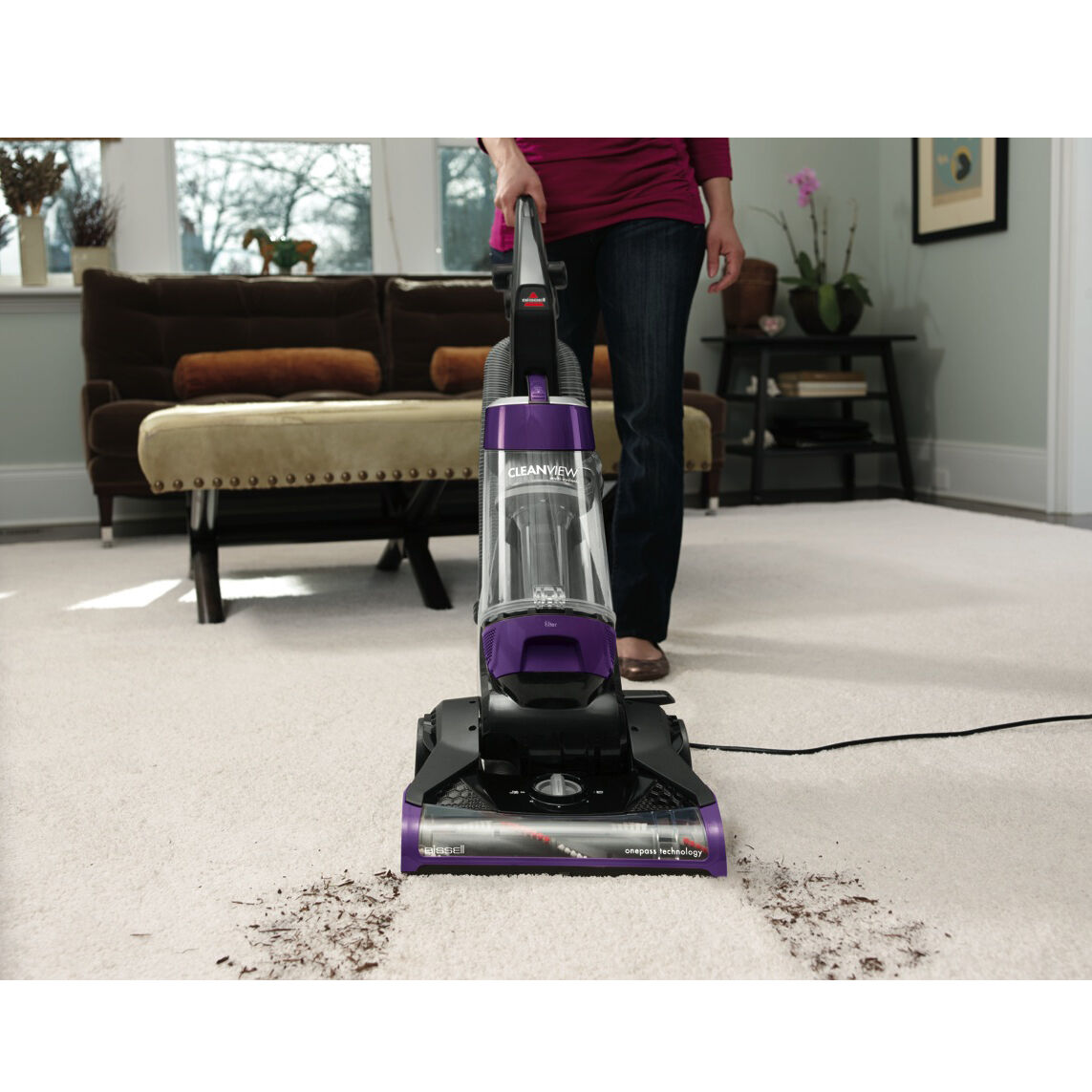 CleanView® Plus w/ OnePass® Technology | BISSELL® Vacuums