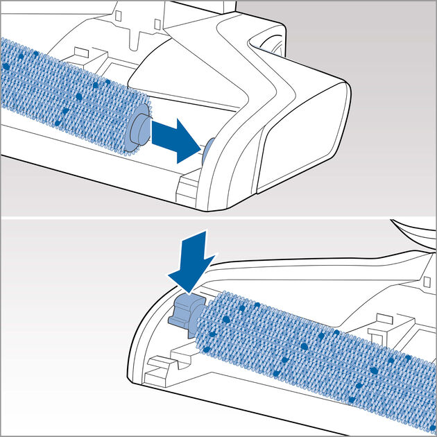 CrossWave MultiSurface Pet Brush Roll 1613568 BISSELL Parts