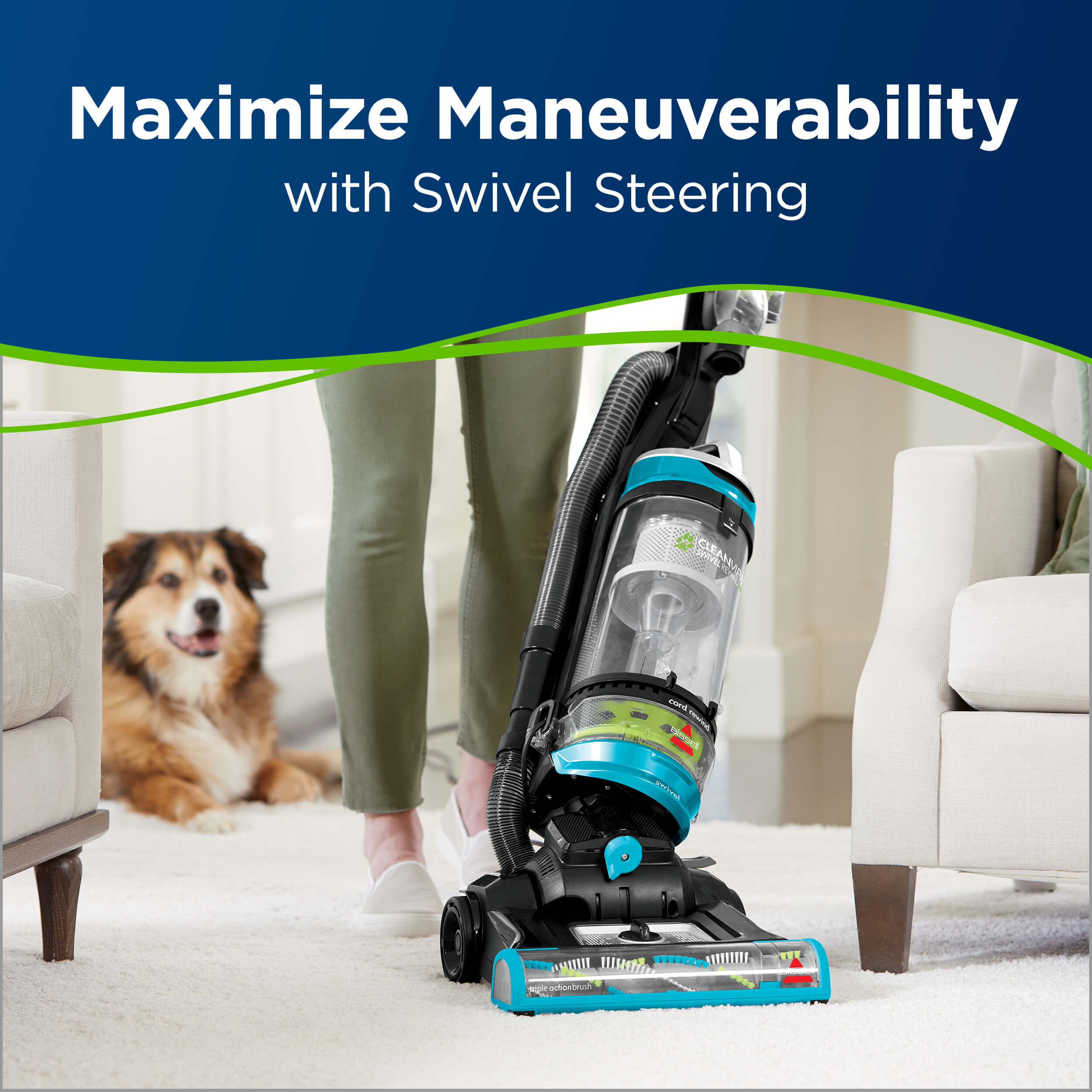 CleanView® Swivel Rewind Pet 2256 