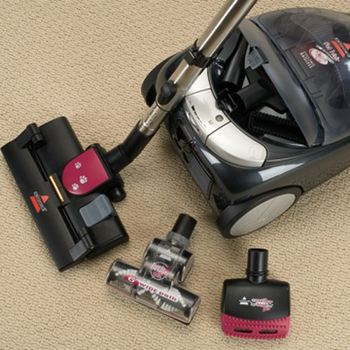 Pet Hair Eraser® Cyclonic Canister Vacuum | BISSELL®