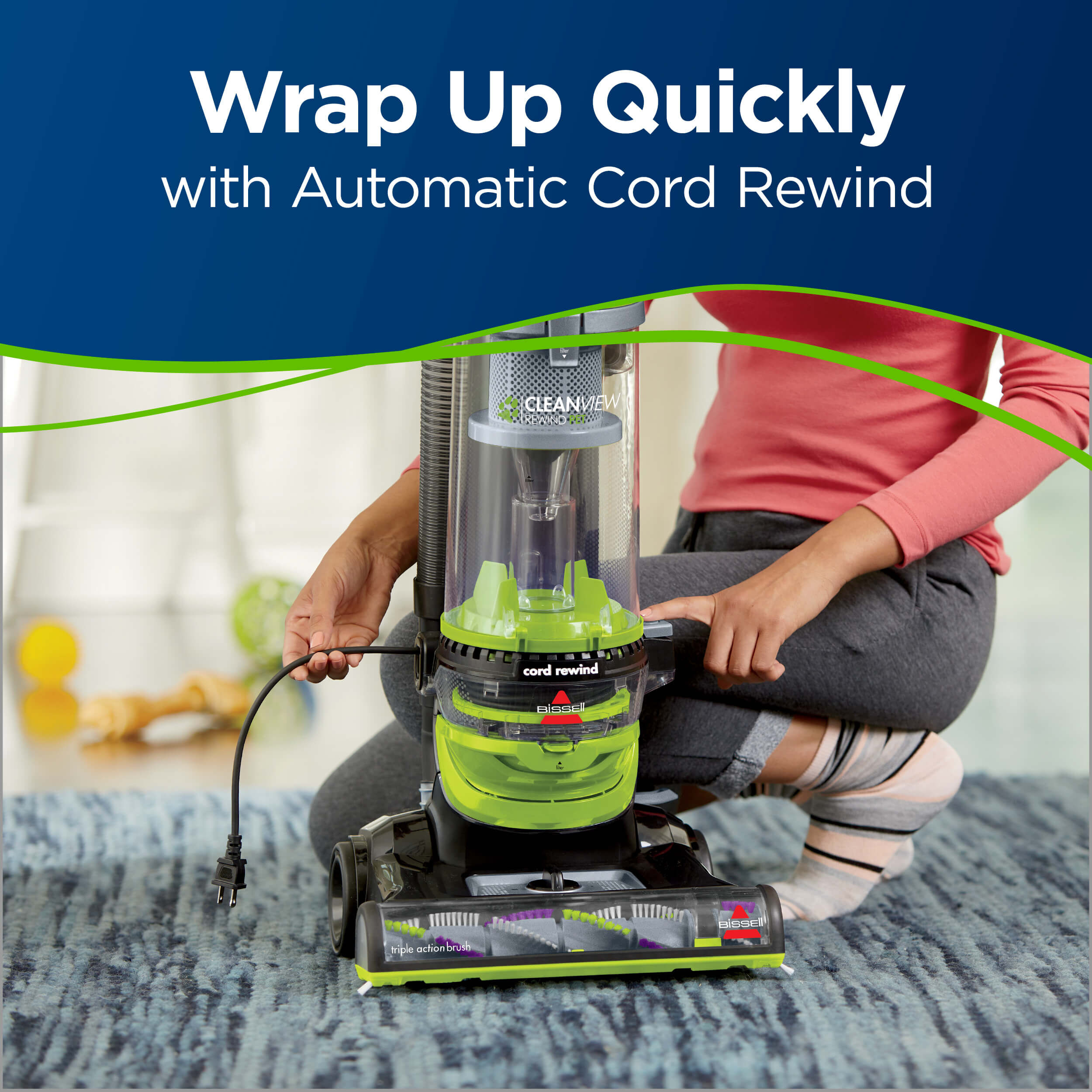 CleanView® Rewind Pet Deluxe 24899 