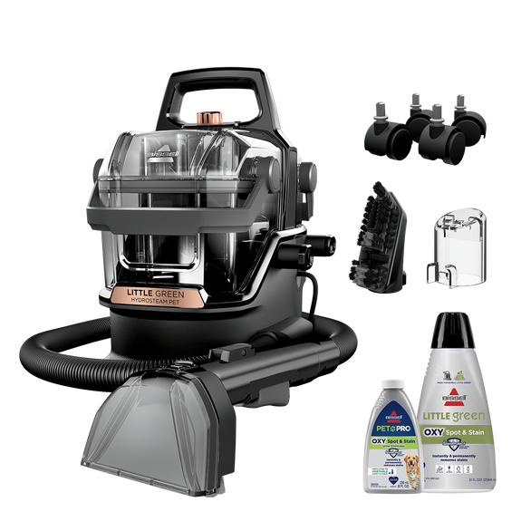 Little Green® HydroSteam® Pet Portable Carpet Cleaner Exclusive Bundle