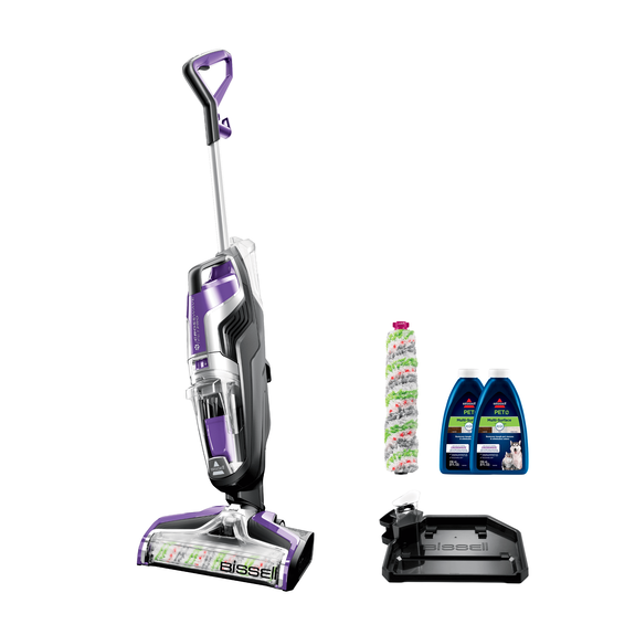 BISSELL Crosswave Pet Pro All in One Wet Dry Vacuum Cleaner and Mop for  Hard Floors and Area Rugs, 2306A 