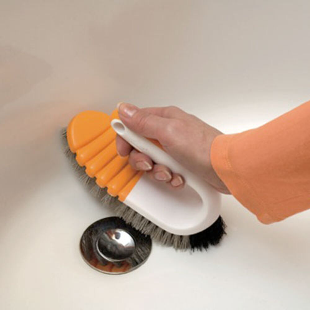 Bissell Smart Details Flexible All Purpose Heavy Duty Ktichen Bathroom Grout Scrub Brush, 1744
