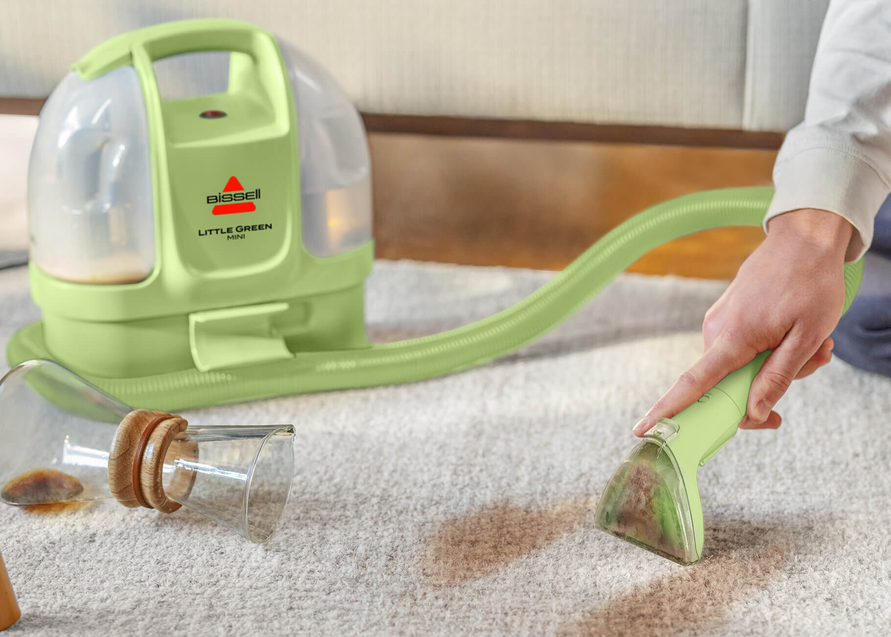 Little Green® Mini Portable Carpet Cleaner 4075 | BISSELL®