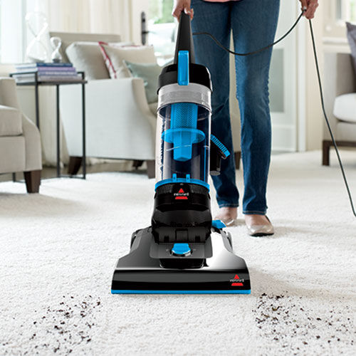 Bissell Upright Vacuum Deep Cleaner Suction Powerful Helix Bagless Lightweight 