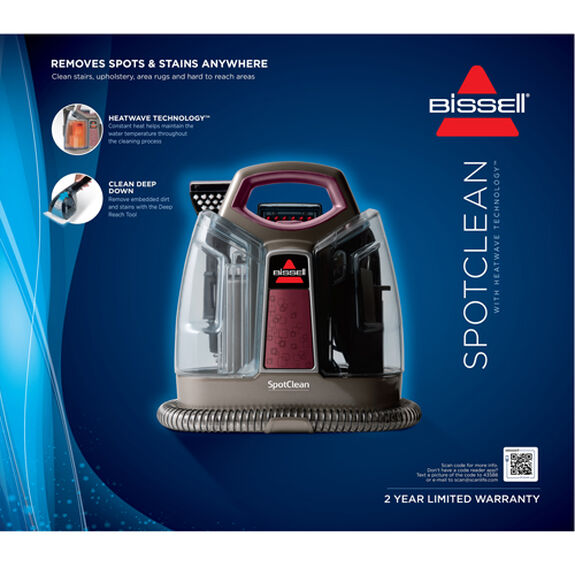 Bissell Spotclean Portable Carpet Cleaner Model 5207-T Red - Gently Used