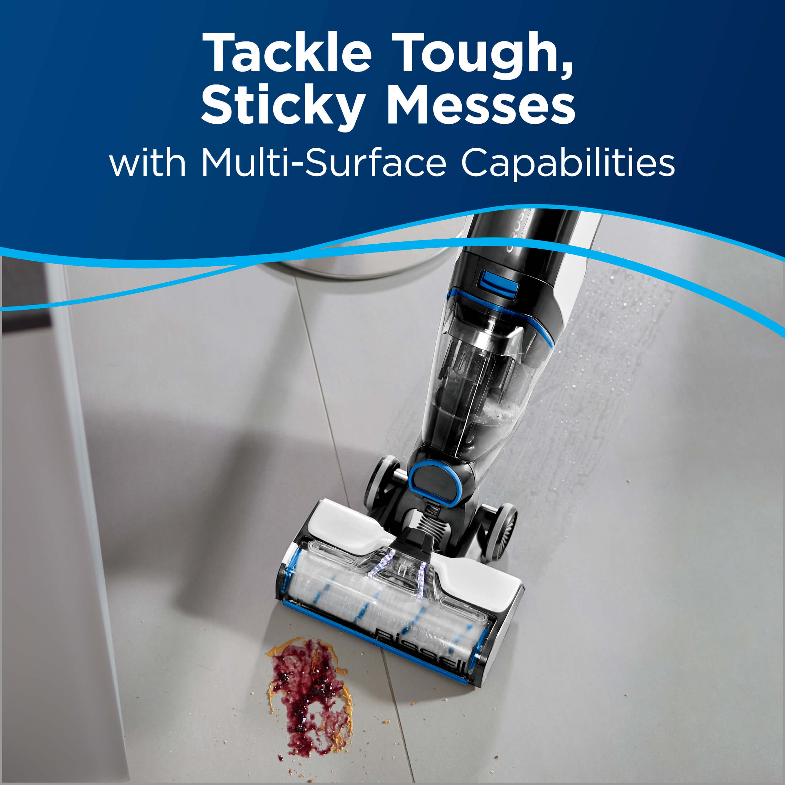 CrossWave® Cordless Multi-Surface Brush 1618638 | BISSELL