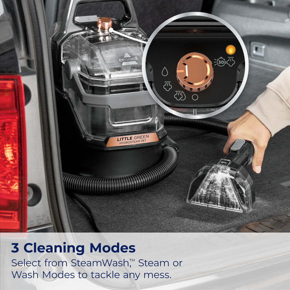 Little Green® HydroSteam® Pet 3605F BISSELL Carpet Cleaner
