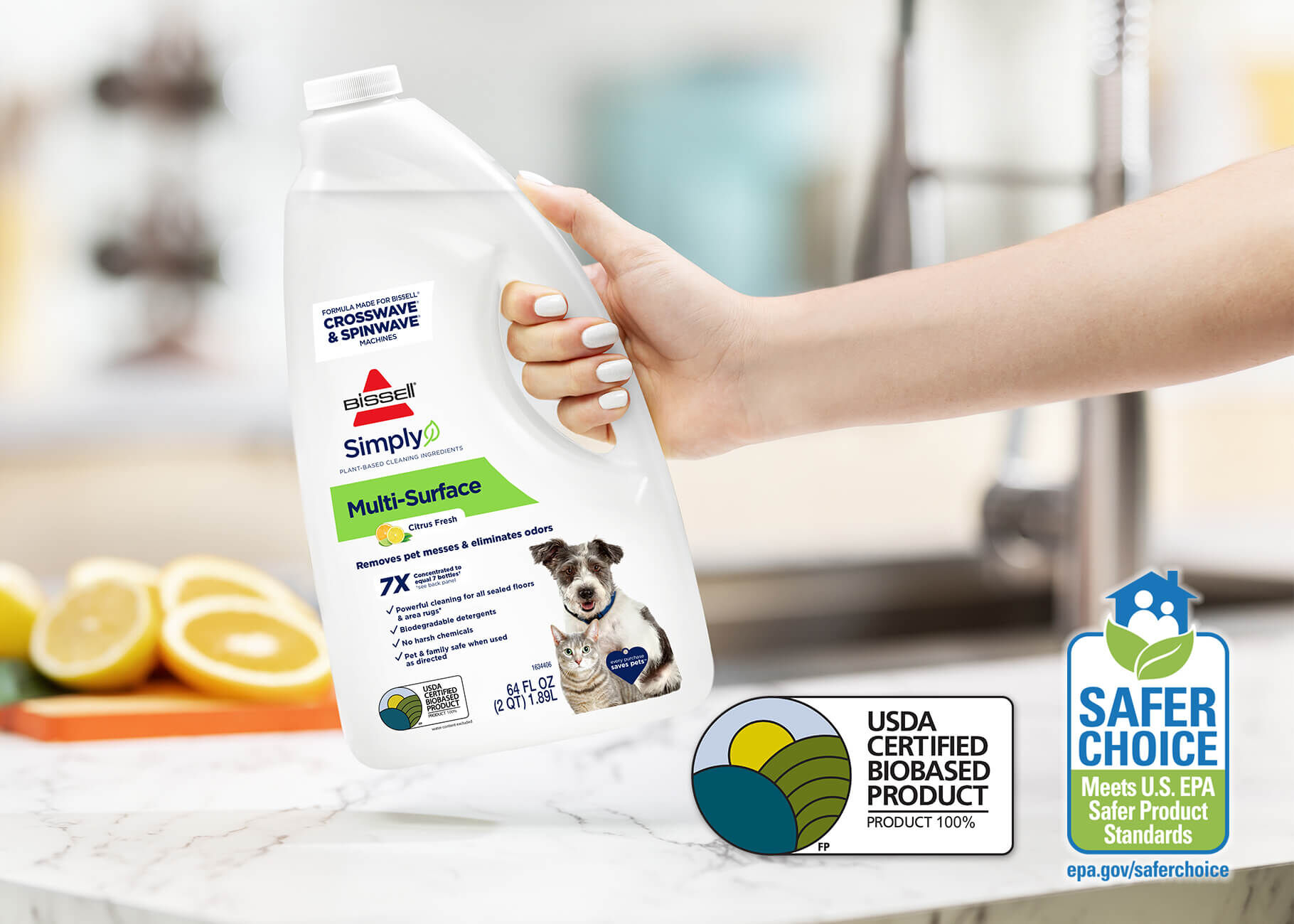 Simply Multi-Surface Formula (64 oz.) 31231 | BISSELL®