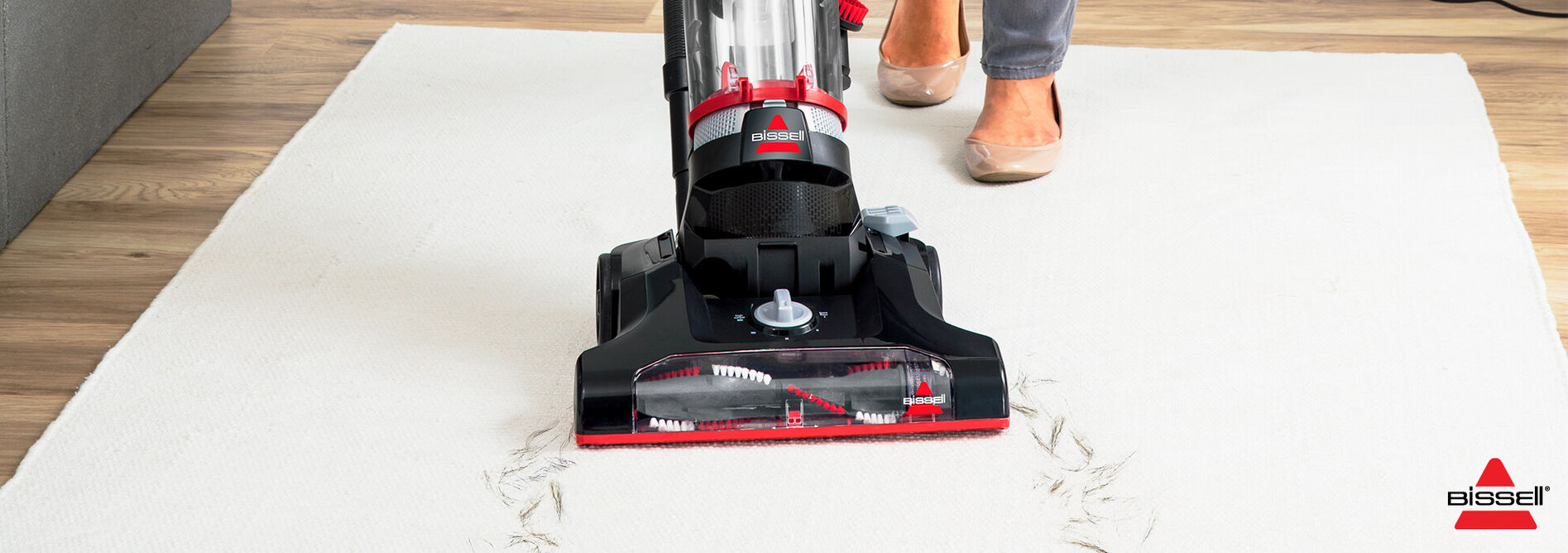 BISSELL PowerForce Helix Turbo Pet Upright Vacuum 3332 