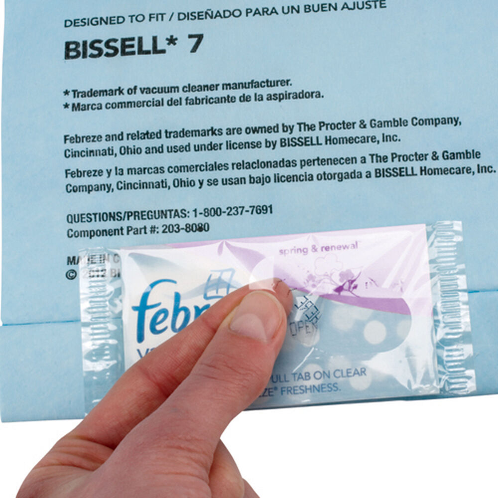 Febreze Style 7 Vacuum Bags Powerforce BISSELL® Parts