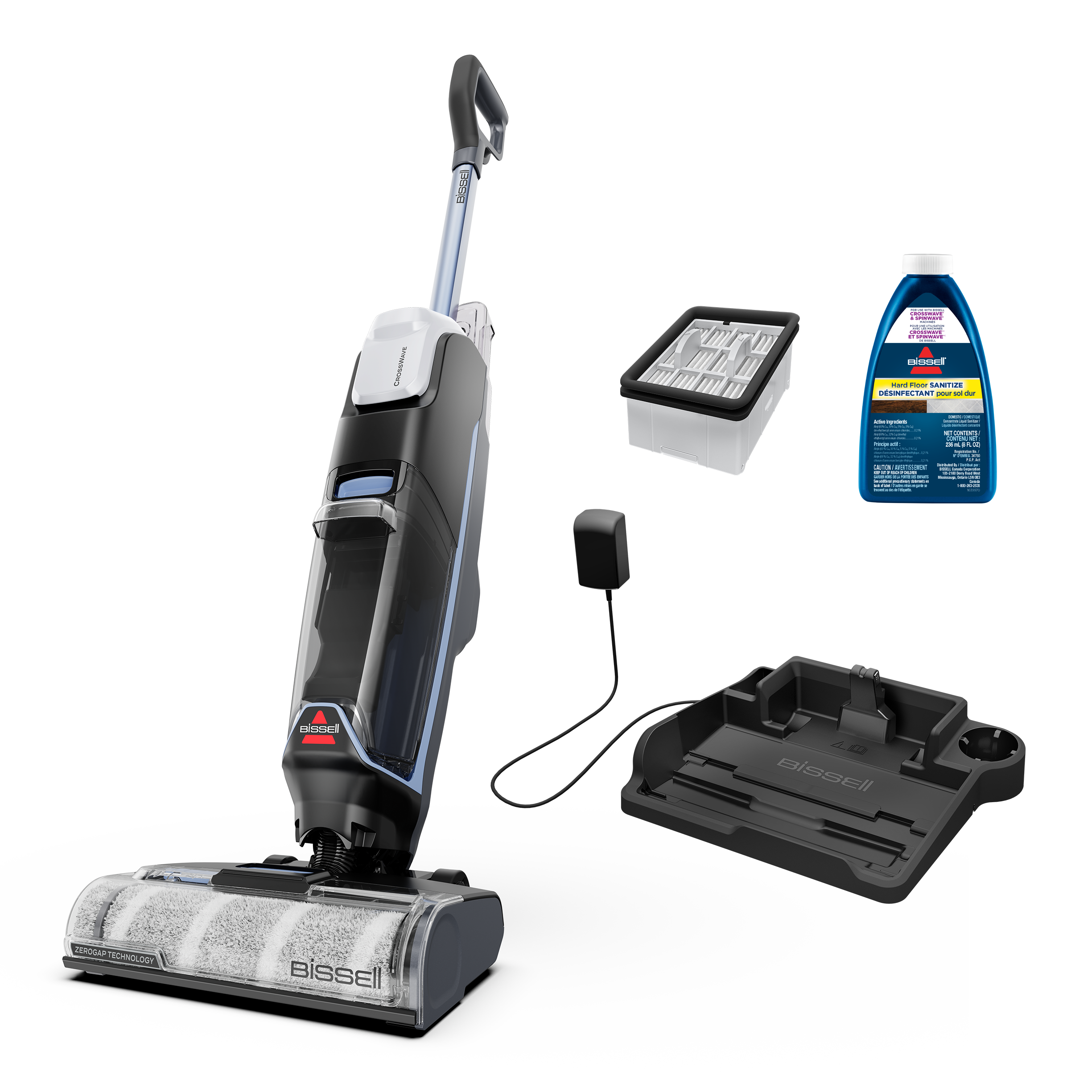 CrossWave® Edge Cordless 4329B | BISSELL® Multi-Surface Cleaner