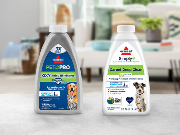Revolution HydroSteam Sample Formulas Revolution HydroSteam Trial bottles of pet oxy pro and simply carpet cleaning formula