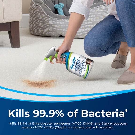 Woolite® Advanced Pet Stain & Odor Remover + Sanitize Spray