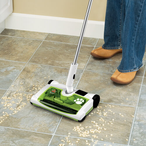 Bissell Sweep Up Carpet Floor Sweeper Cordless Floor Rug Broom Pet Hair Cleaning 