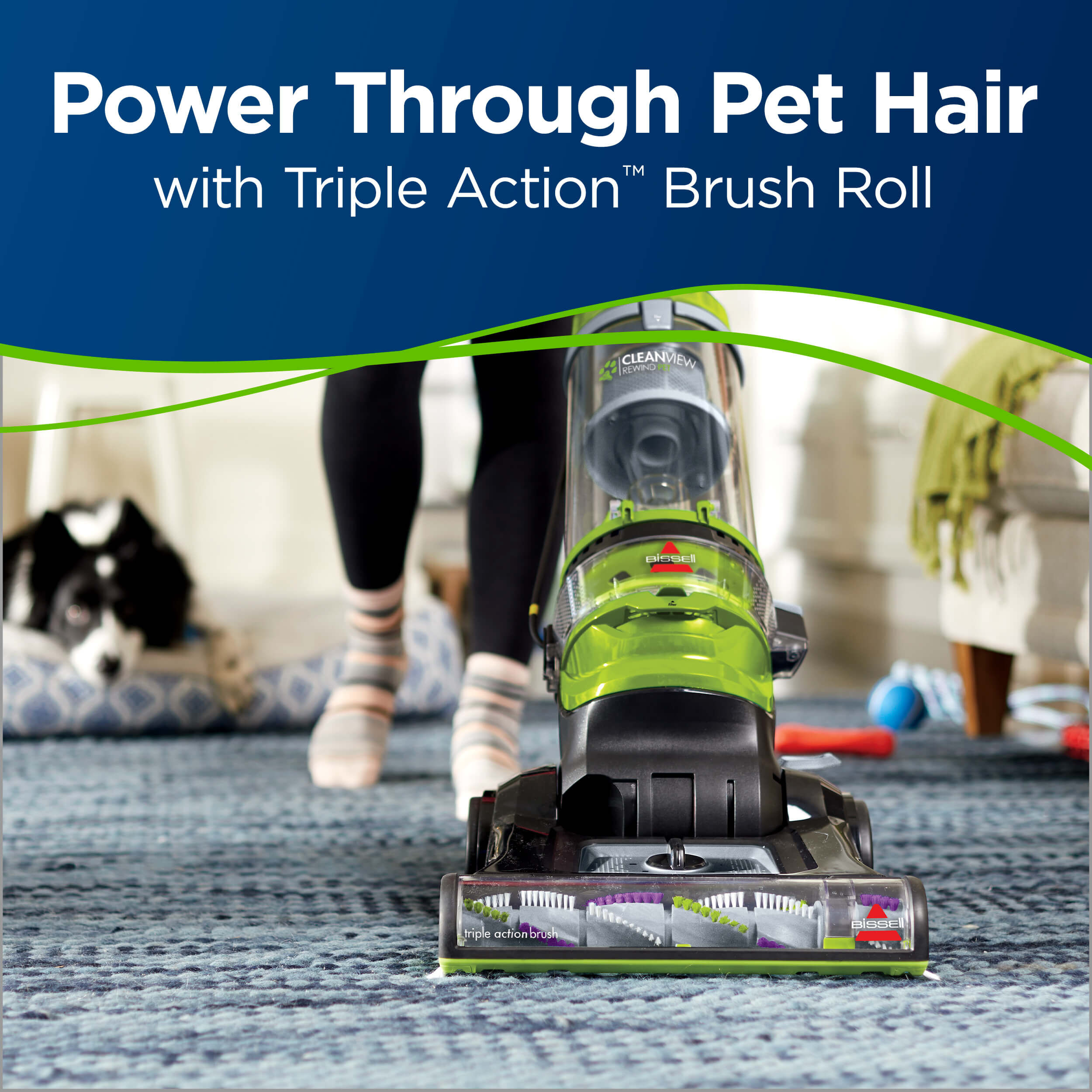 CleanView® Rewind Pet Deluxe 24899 | BISSELL Vacuums