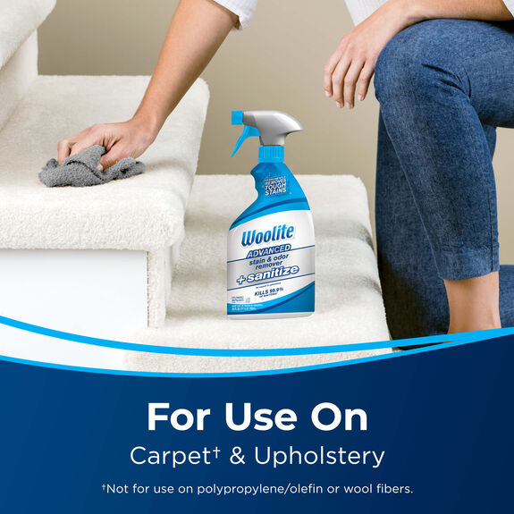 Advanced Stain & Odor Remover + Sanitize Woolite® Cleaner