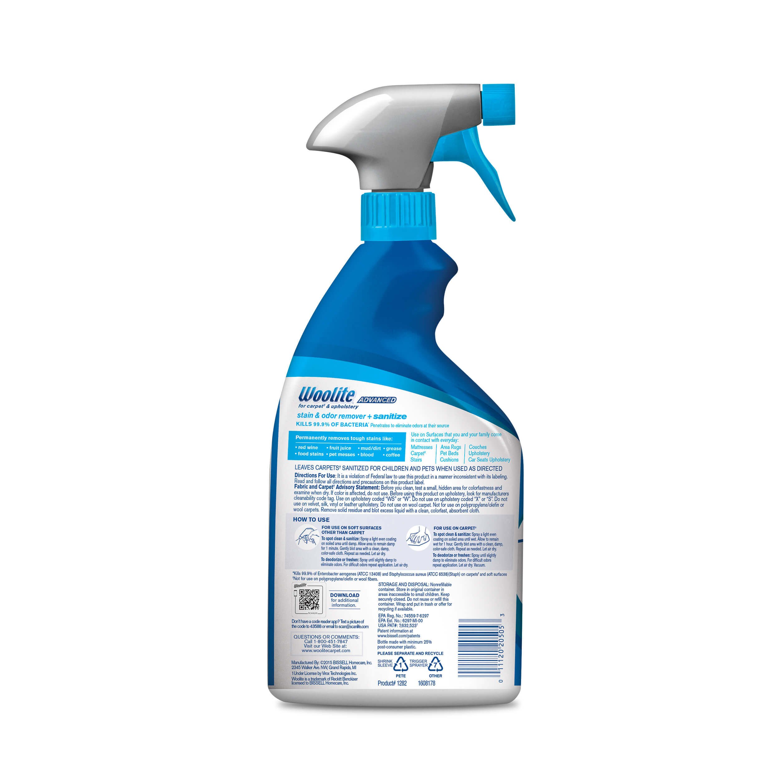 Woolite advanced stain and odor remover clearance