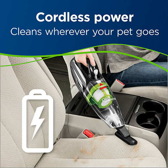 CleanView® & Pet Hair Eraser® Cordless Hand Vacuum Bundle B0075